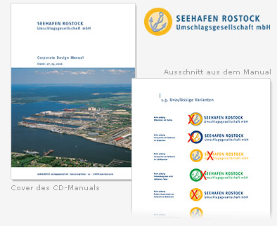 Seehafen Umschlagsgesellschaft Rostock: Abbildung des CD-Manuals